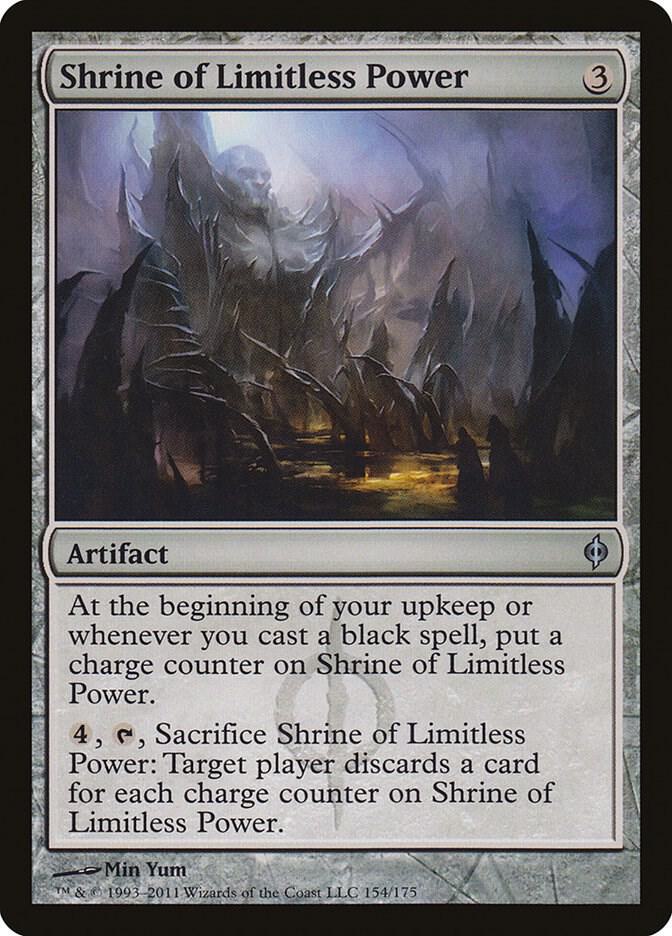 Shrine of Limitless Power [New Phyrexia] 154