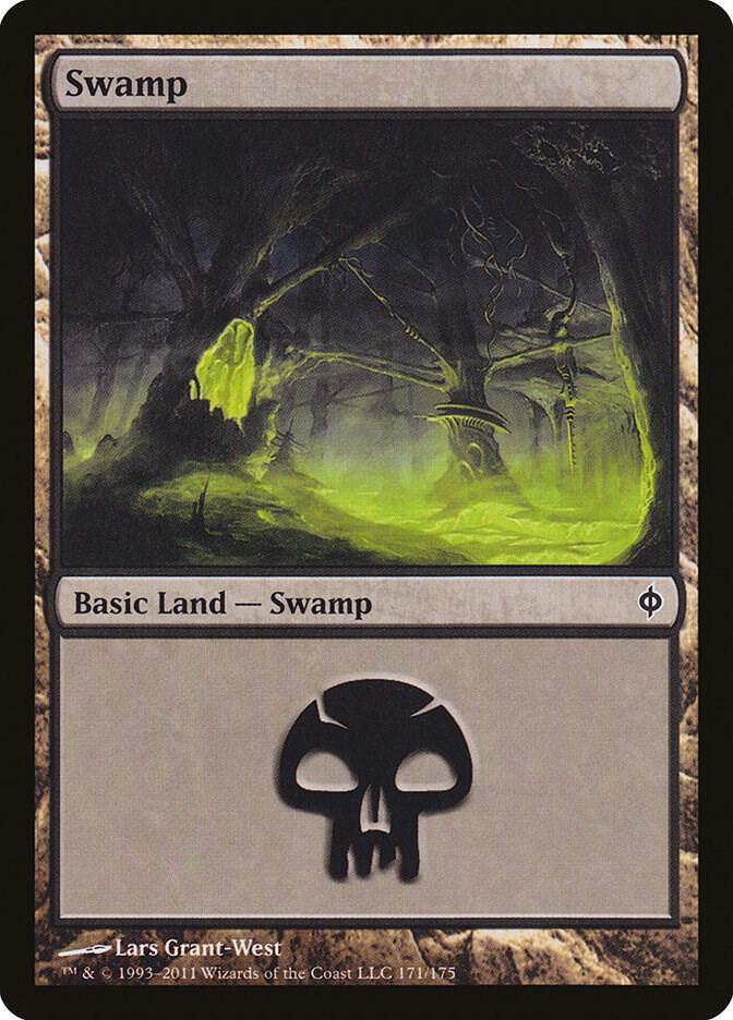 Swamp (171) [New Phyrexia] 171