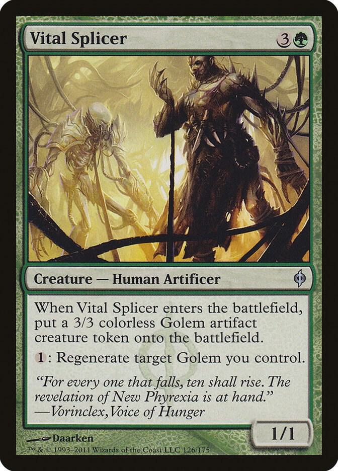 Vital Splicer [New Phyrexia] 126