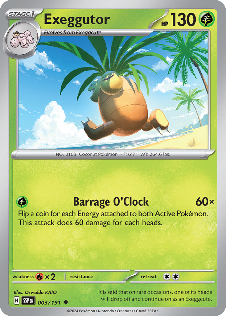 Exeggutor - 3/191 Surging Sparks