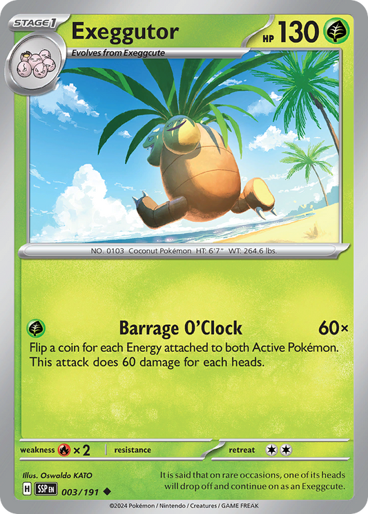 Exeggutor - 3/191 Surging Sparks