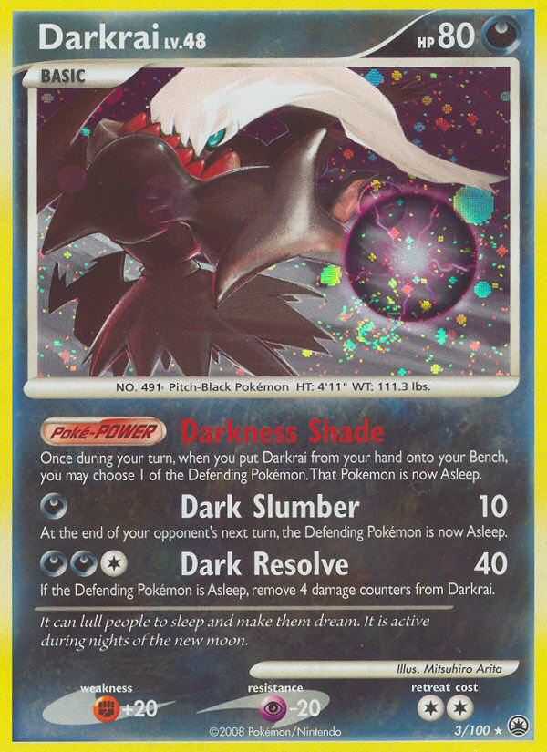 Darkrai - 3/100 Majestic Dawn