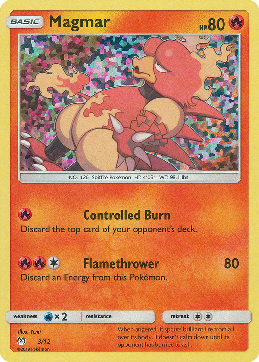 Magmar - 3/12 McDonald's Collection 2019