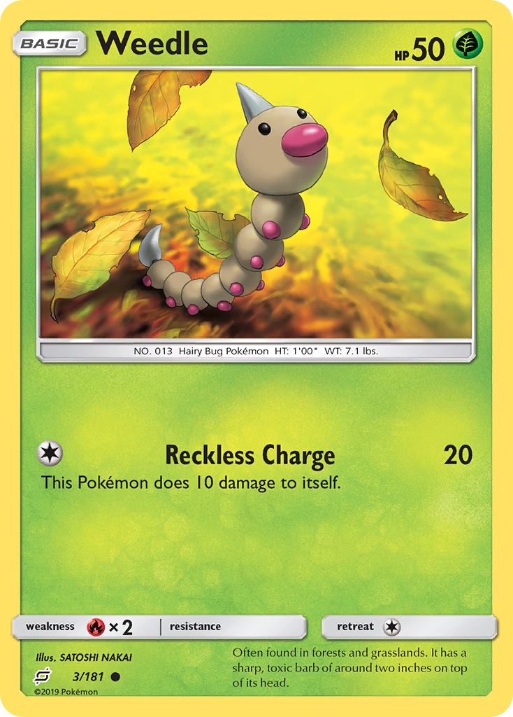 Weedle - 3/181 Team Up