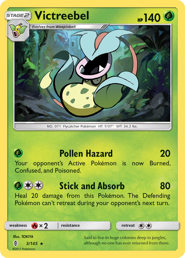 Victreebel - 3/145 Guardians Rising