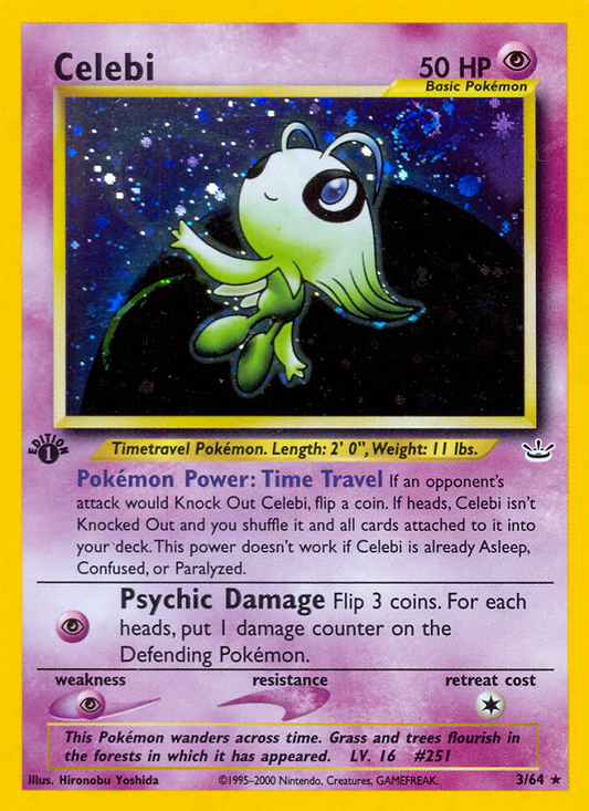 Celebi - 3/64 Neo Revelation