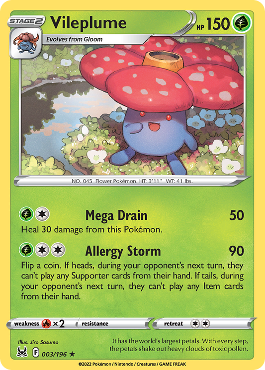 Vileplume - 3/196 Lost Origin