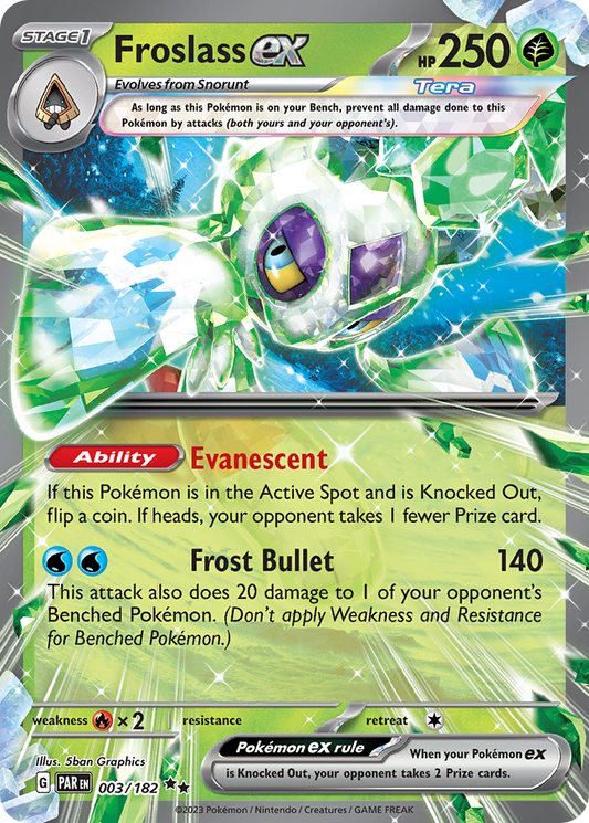 Froslass ex - 3/182 Paradox Rift