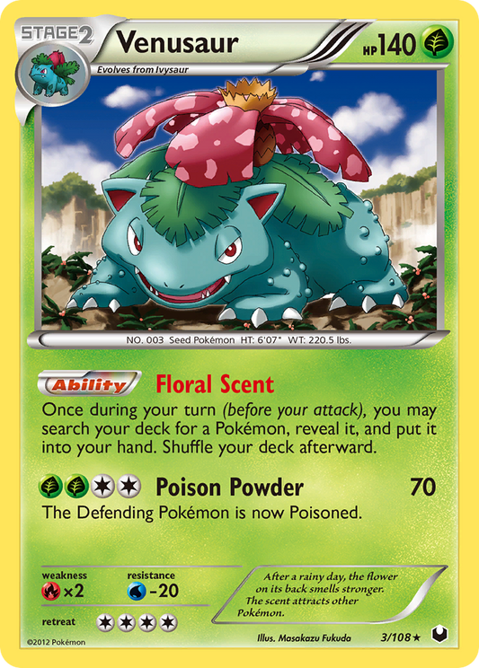 Venusaur - 3/108 Dark Explorers