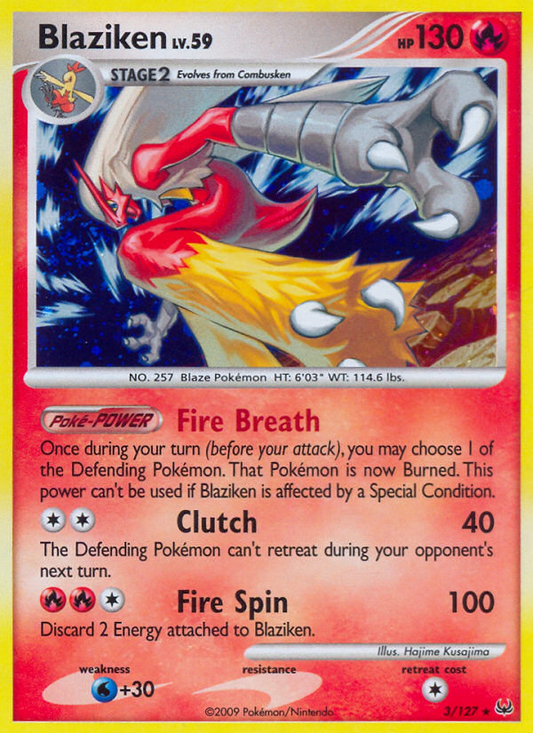 Blaziken - 3/127 Platinum