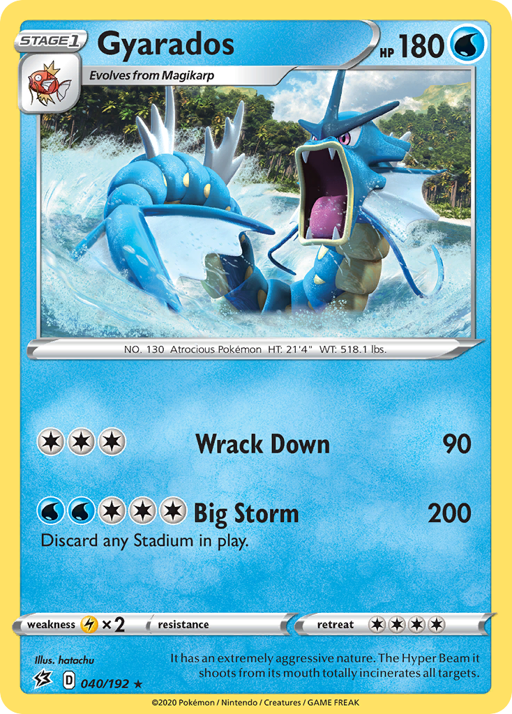 Gyarados - 40/192 Rebel Clash