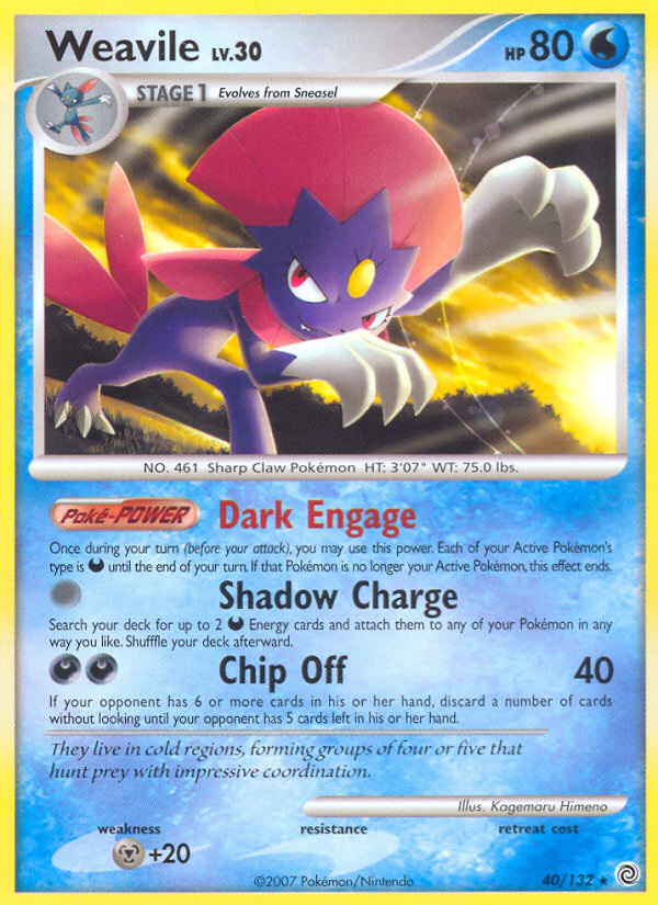 Weavile - 40/132 Secret Wonders