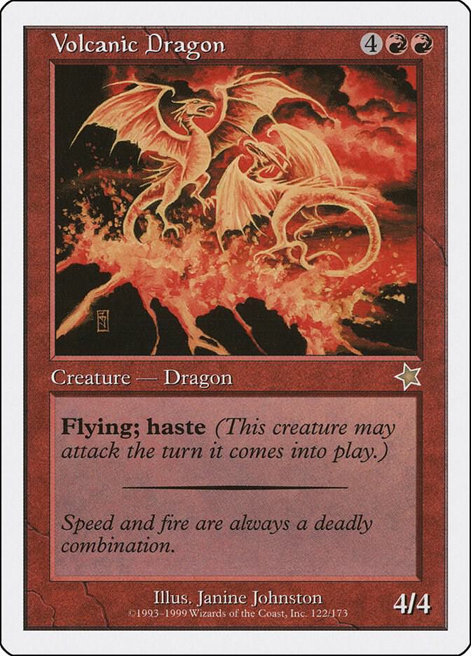 Volcanic Dragon [Starter 1999] 122