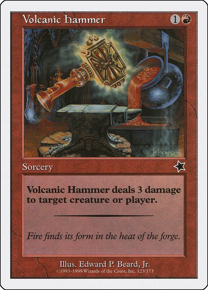 Volcanic Hammer [Starter 1999] 123