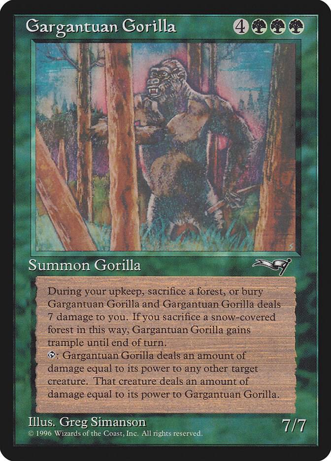 Gargantuan Gorilla [Alliances] 72