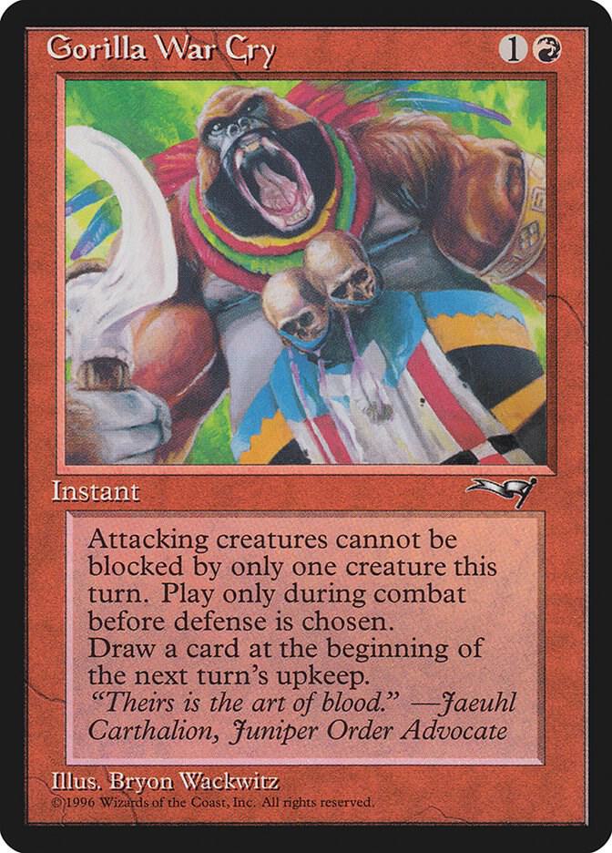 Gorilla War Cry [Alliances] 109