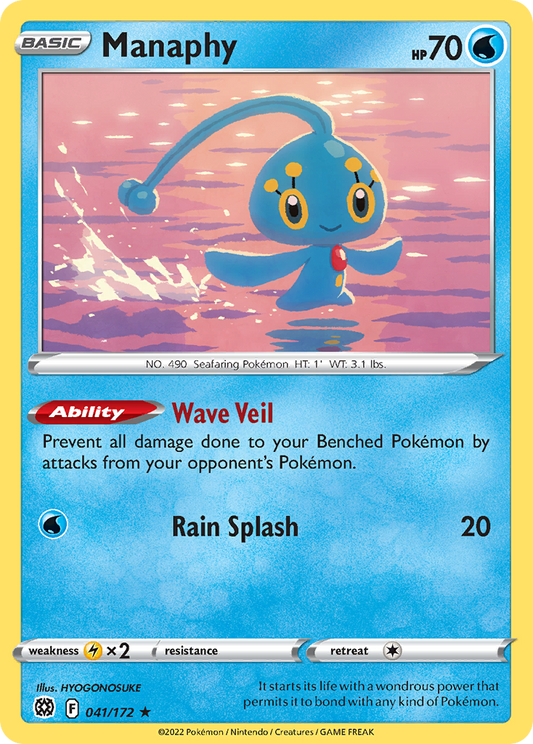 Manaphy - 41/172 Brilliant Stars