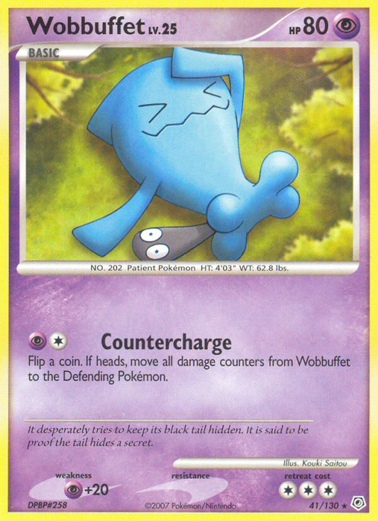 Wobbuffet - 41/130 Diamond & Pearl