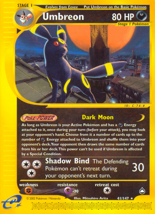 Umbreon - 41/147 Aquapolis