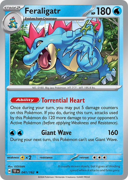 Feraligatr - 41/162 Temporal Forces