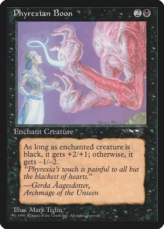Phyrexian Boon [Alliances] 23