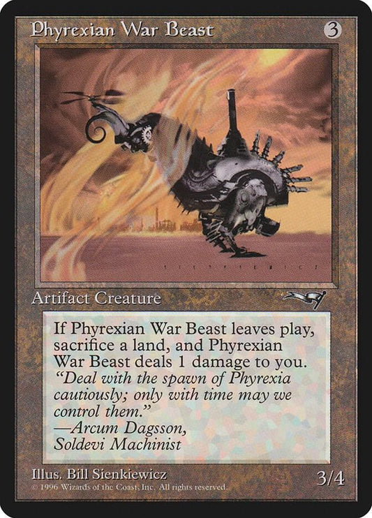 Phyrexian War Beast [Alliances] 170