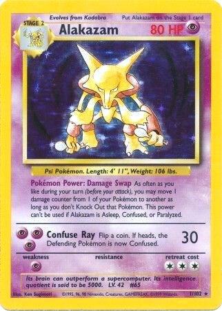Alakazam [Base Set] 001/102
