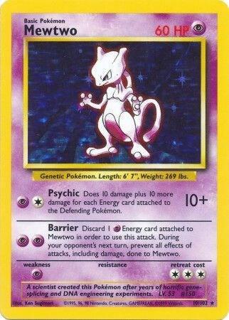 Mewtwo [Base Set] 010/102