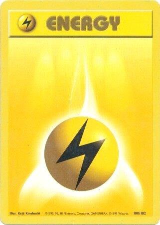 Lightning Energy [Base Set] 100/102