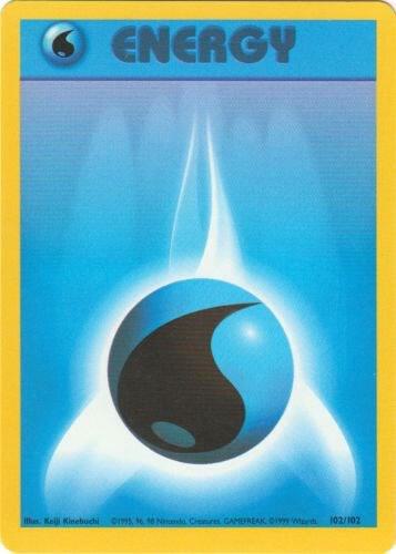Water Energy [Base Set] 102/102