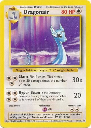 Dragonair [Base Set] 018/102