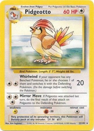 Pidgeotto [Base Set] 022/102
