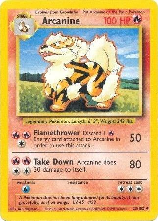 Arcanine [Base Set] 023/102