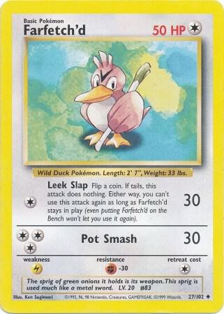 Farfetch'd [Base Set] 027/102