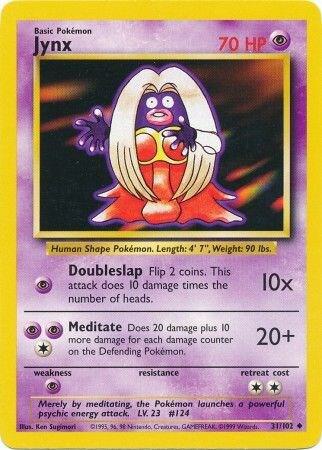 Jynx [Base Set] 031/102