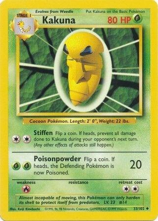 Kakuna [Base Set] 033/102