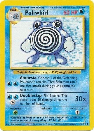 Poliwhirl [Base Set] 038/102