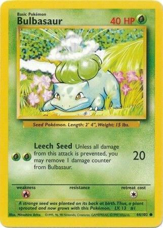 Bulbasaur [Base Set] 044/102
