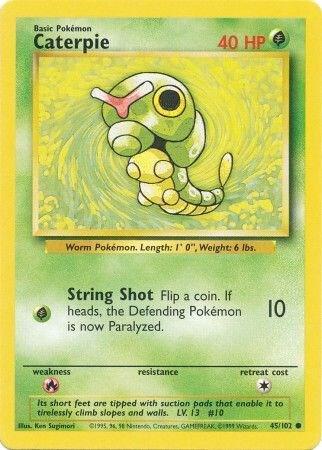 Caterpie [Base Set] 045/102