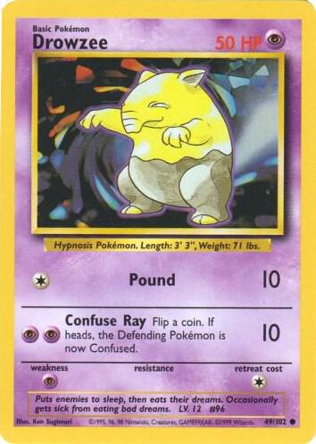 Drowzee [Base Set] 049/102