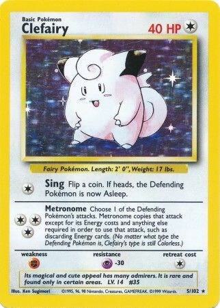 Clefairy [Base Set] 005/102