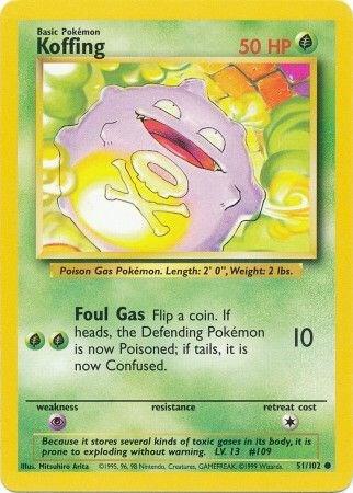 Koffing [Base Set] 051/102