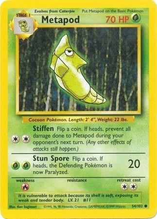 Metapod [Base Set] 054/102