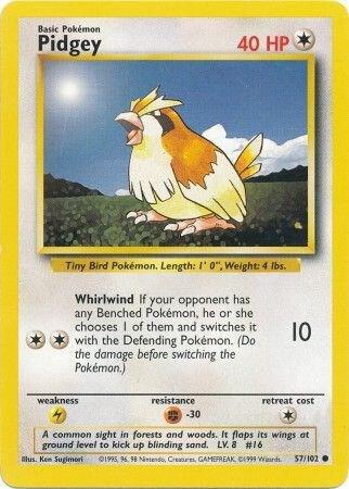 Pidgey [Base Set] 057/102