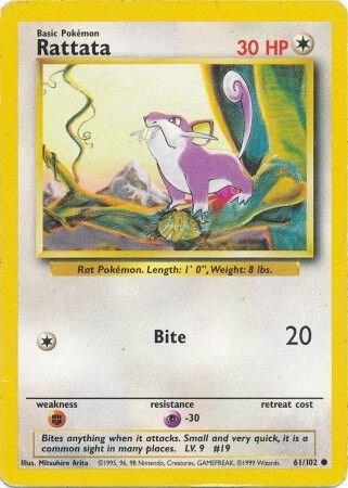 Rattata [Base Set] 061/102