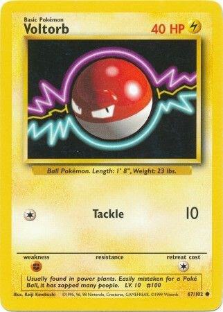 Voltorb [Base Set] 067/102