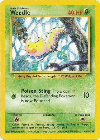 Weedle [Base Set] 069/102