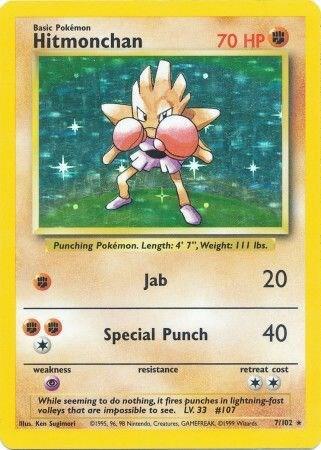 Hitmonchan [Base Set] 007/102