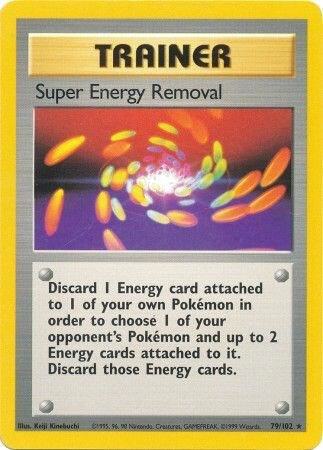 Super Energy Removal [Base Set] 079/102