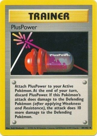 PlusPower [Base Set] 084/102